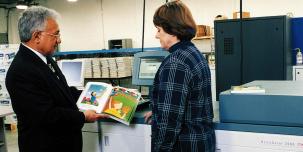 Jessica Pinkous with DocuColor