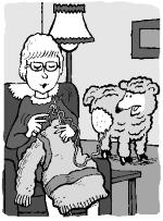 Sheep Sweater Graphic